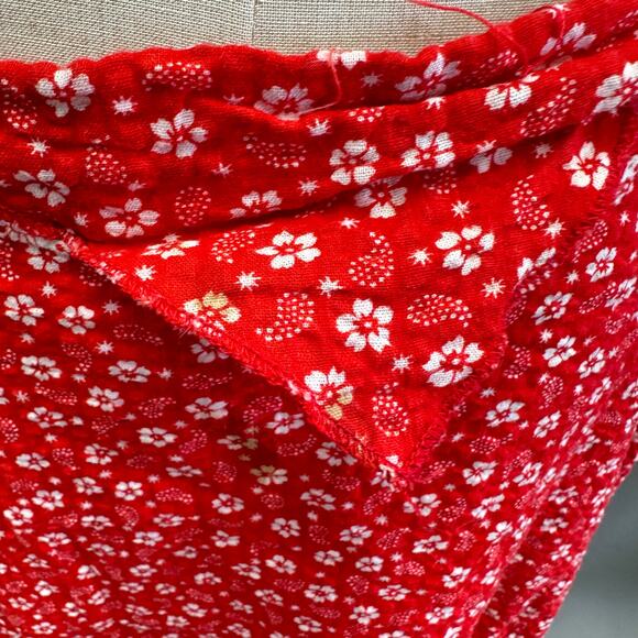 Vintage 70s Fadoosie western peasant style skirt and top set size 7 square dance - Picture 6 of 16